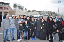 بالصور: انطلاق الفوج الثاني من معتمري مدينة يافا الى الديار الحجازية 